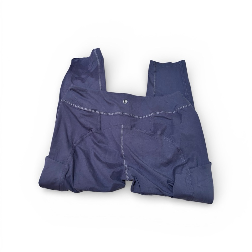 Lululemon Dark Blue women’s full with pockets Leggings- NWT